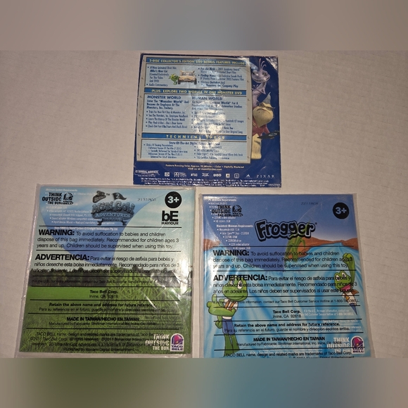 LOT OF THREE TACO BELL CD-ROM GAMES - Picture 2 of 5